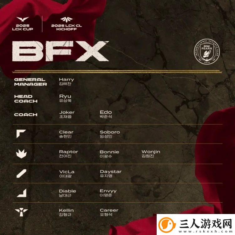 2025赛季LCK杯&LCKCL各队大名单