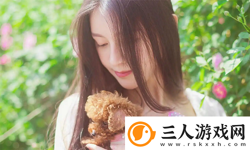 父亲有力挺送女儿的花园