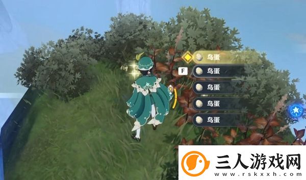 原神鸟蛋最多的位置