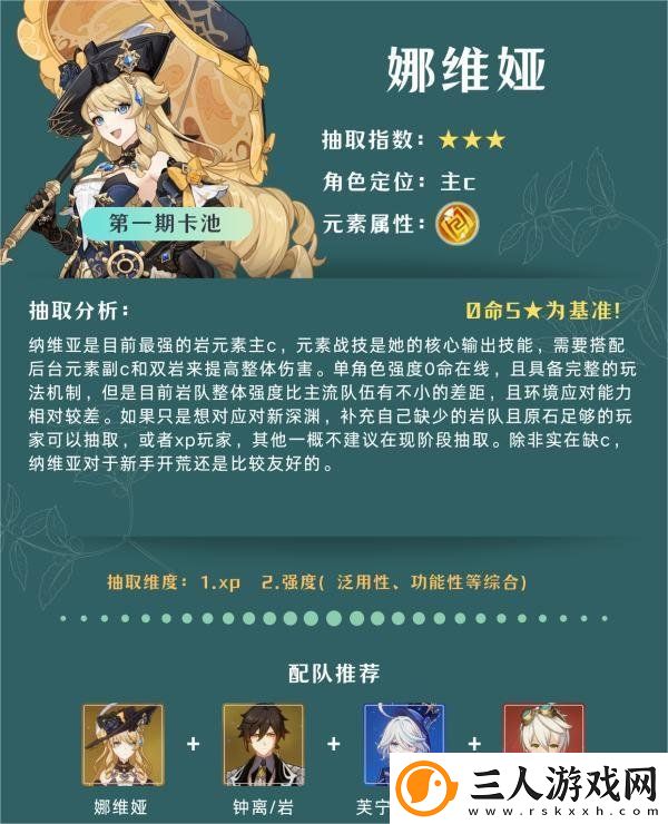 原神4.8卡池角色抽哪个角色好