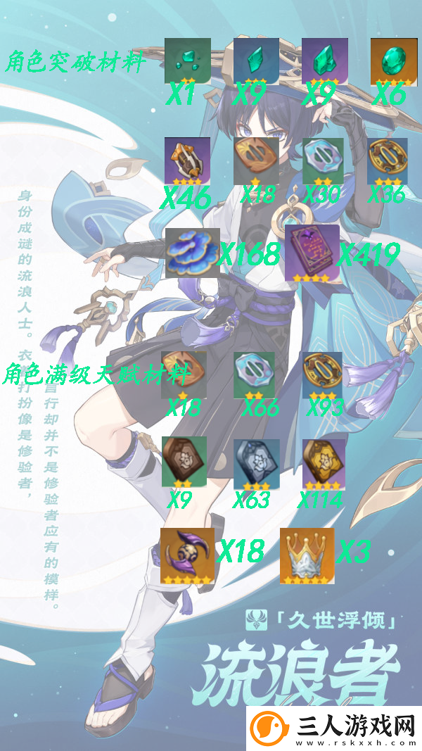 原神流浪者怎么玩