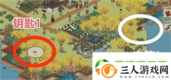 江南百景图万花会宝箱钥匙在哪里
