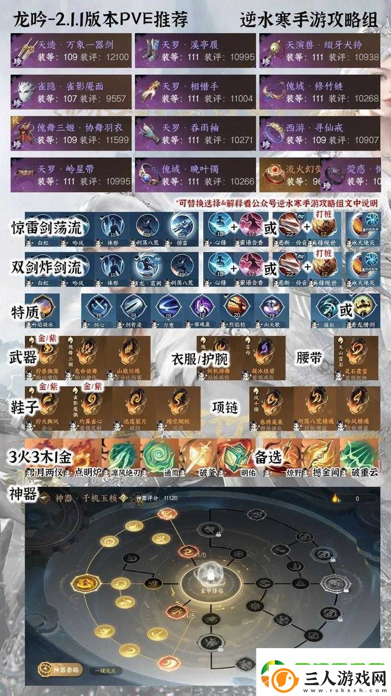 一梦江湖手游全门派属性加点攻略