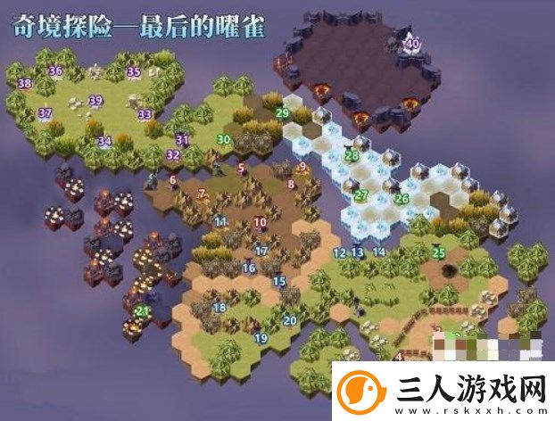 剑与远征最后的曜雀路线图怎么打