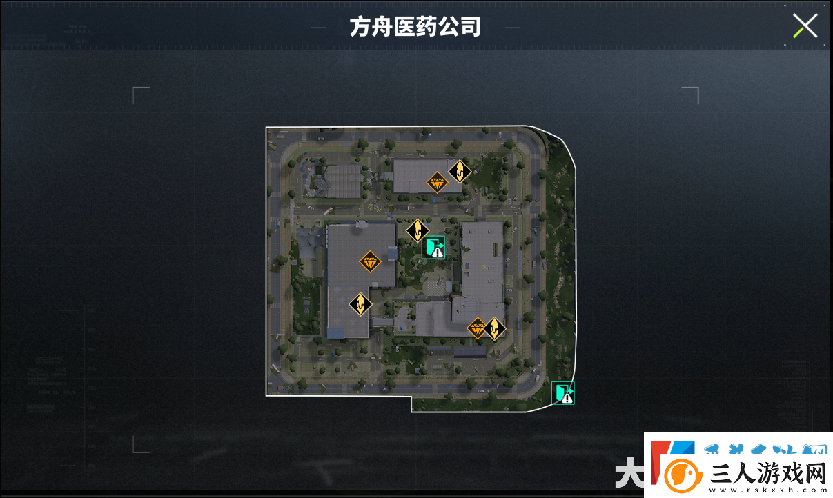 萤火突击方舟医药公司地图路线资源点详细介绍