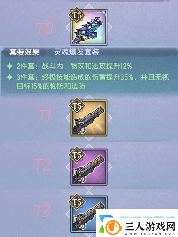 原创精灵序曲装备系统介绍