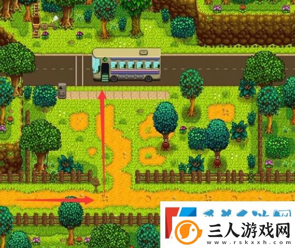 星露谷物语山姆演出车站位置详细介绍