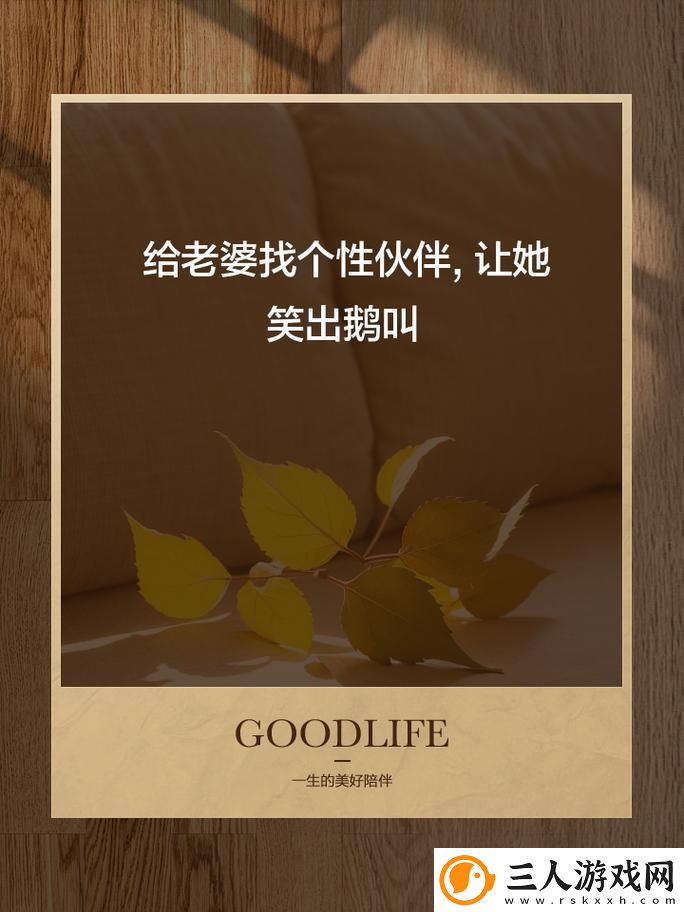 当老婆同意找个小伙伴怎么办