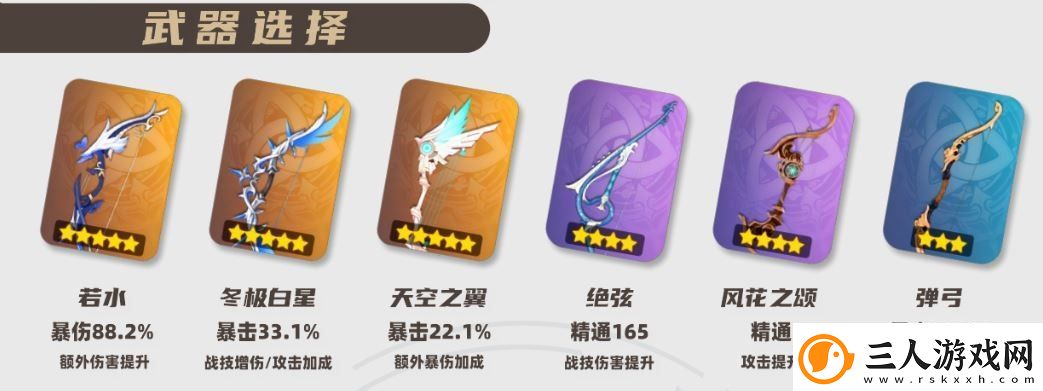 原神2025菲谢尔武器选择推荐
