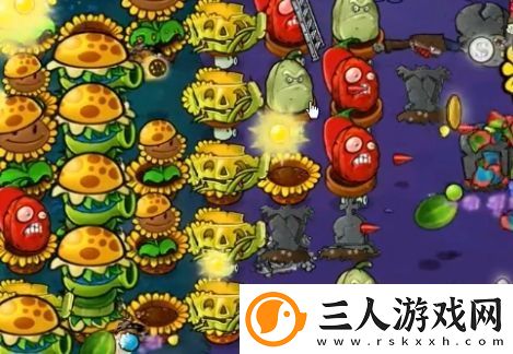 植物大战僵尸杂交版冒险模式58过关详解