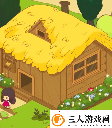 彩虹棉花糖小店在房子旁边种花方法