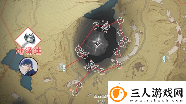 鸣潮花卉材料收集路线