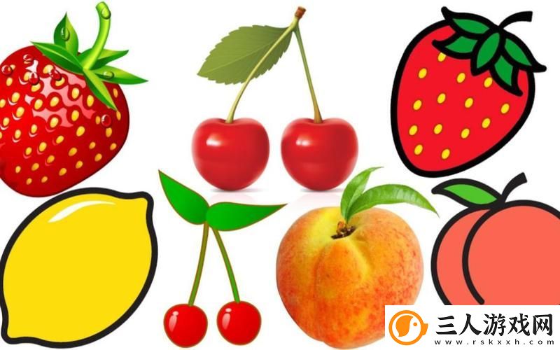草莓樱桃水蜜桃香蕉橘子苹果柠檬