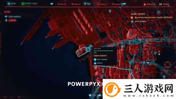 赛博朋克2077所有塔罗牌收集地点介绍