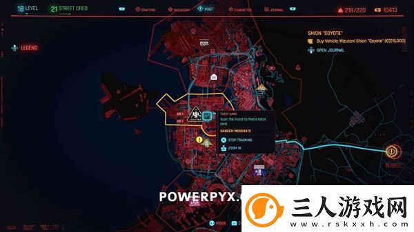 赛博朋克2077所有塔罗牌收集地点介绍