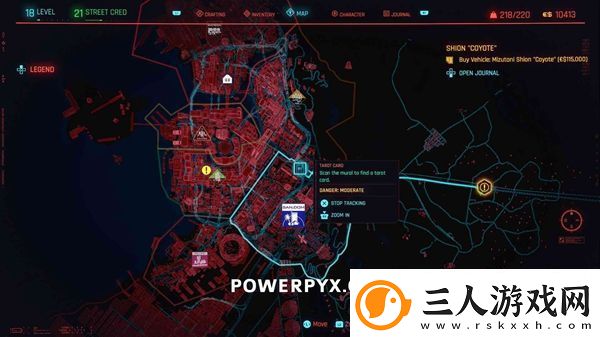 赛博朋克2077所有塔罗牌收集地点介绍