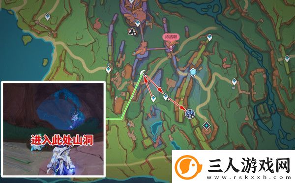 原神灵觉隐修的迷者位置分享