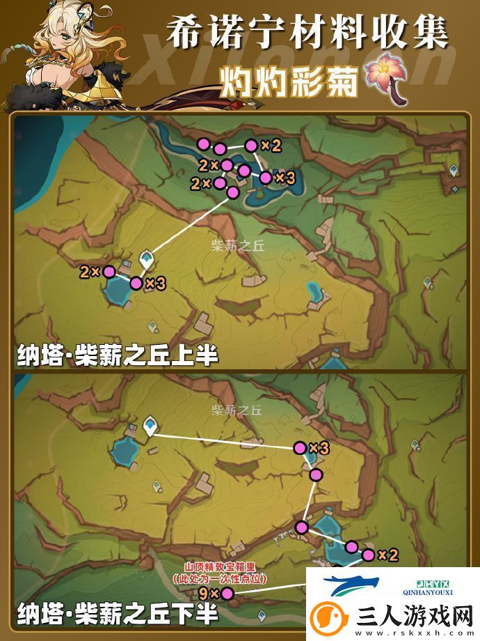 原神希诺宁突破素材位置大全原神希诺宁材料在哪获取