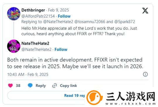 FF9和FF战略版重制版传闻持续