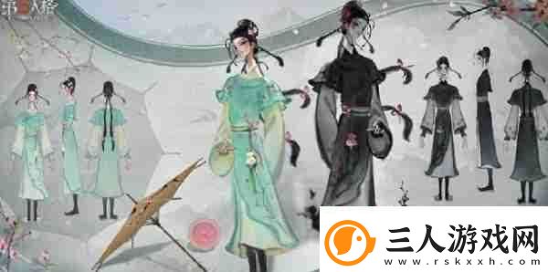 第五人格宿伞之魂桃面书生三视图什么样