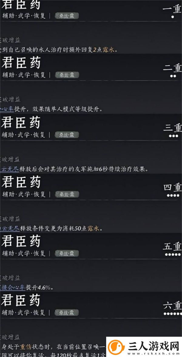 燕云十六声PVE纯奶流玩法推荐