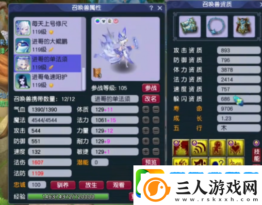 梦幻西游神威天宫神豪装备展示