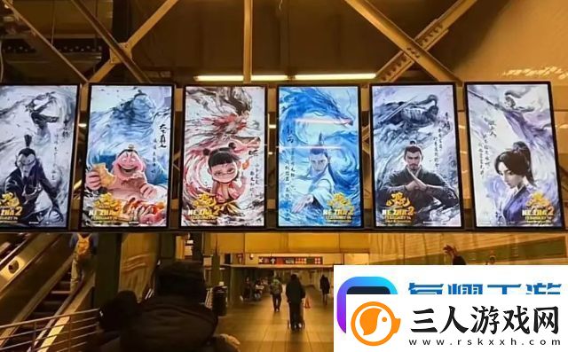 哪吒2破百亿海报出炉登上时代广场大屏正式出征海外市场