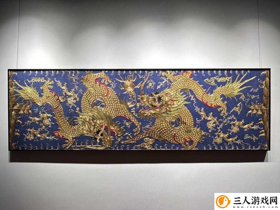 佛帐潮绣凸浮双龙耳帐精彩片段