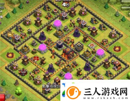 部落冲突10本最强布阵高清图2022