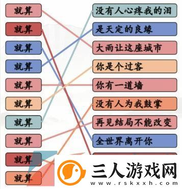 汉字找茬王连就算的歌怎么过连就算的歌曲通关攻略