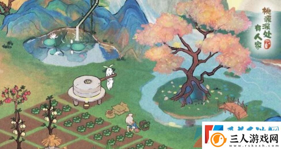 桃源深处有人家隐藏仓库在哪