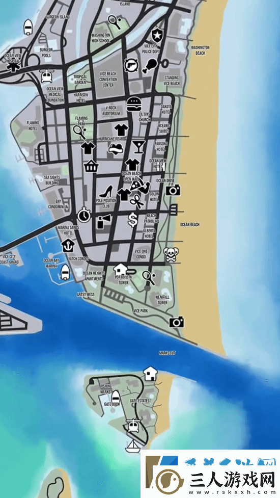 网络出现疑似GTA6详细地图