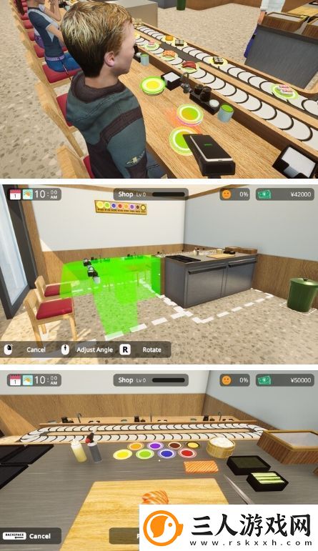 经典日料店经营回转寿司模拟器Steam上线