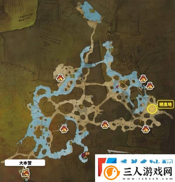 怪物猎人荒野大回复蜜虫位置在哪