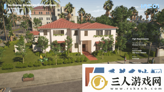 inZOI展示PC配置预设画面表现