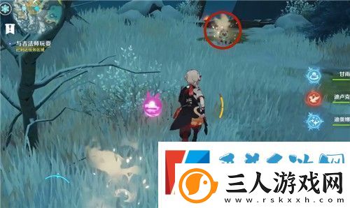 原神与吉法师玩耍任务攻略