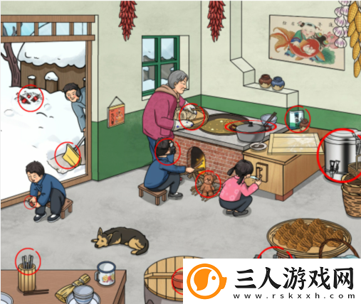 文字玩出花怀旧炸馓子通关攻略