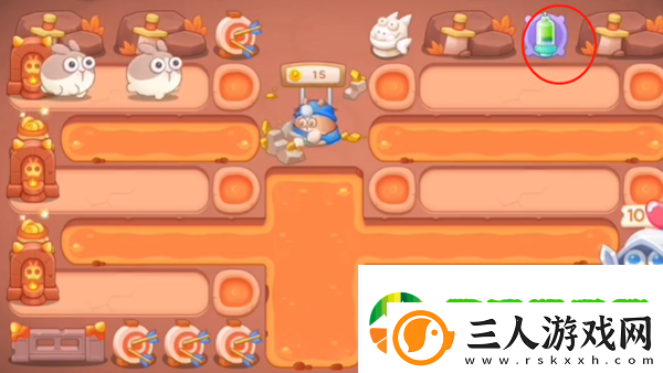 保卫萝卜4饿龙传说第25关攻略