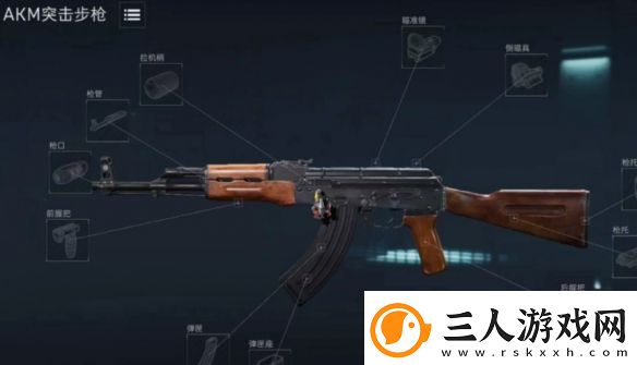 三角洲行动烽火地带Akm性价比改枪推荐