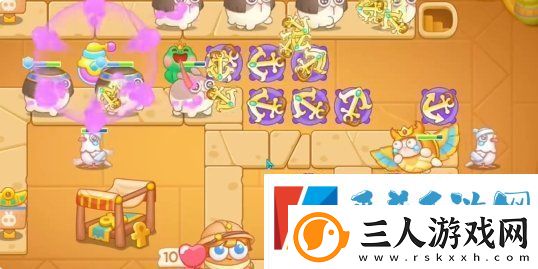 保卫萝卜4法老归来第113关怎么过