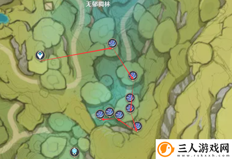 原神树王圣体菇采集位置在哪