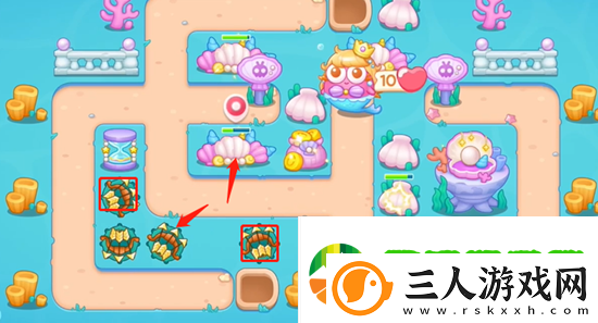 保卫萝卜4海的闺女第16关攻略