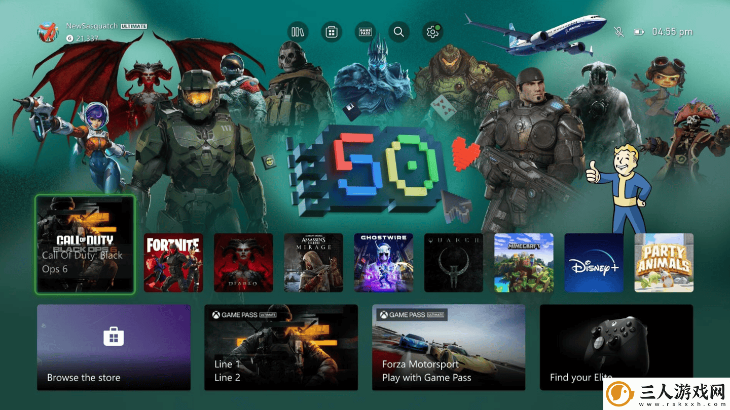 微软50岁啦！Xbox主题内容上线